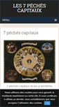 Mobile Screenshot of les-7-peches-capitaux.com