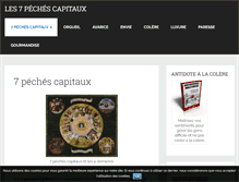 Tablet Screenshot of les-7-peches-capitaux.com